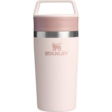 Defne Store Café-To-Go Pembe Kuvars Paslanmaz Çelik Termos Bardak 0.35 L