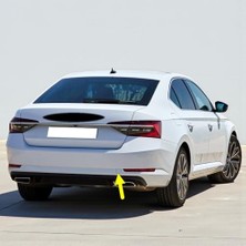 Defne Store Arka Tampon Çeki Demiri Kapağı 3V5807441 Skoda Superb Sedan ile Uyumlu 2020-2023