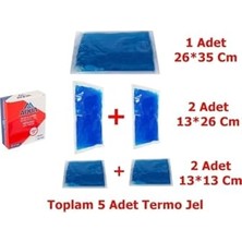 Defne Store Cold Pack Sıcak Soğuk Termo Jel Kompres Buz Jel Termojel Seti