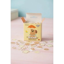 Defne Store Lisanslı Pişirme Serisi Mimibara 240'LI Çizim Sticker Seti Renkli Süsleme Çıkartmaları, 2025053510106