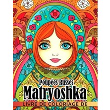 Defne Store Rus Matruşka Bebekleri Boyama Kitabı