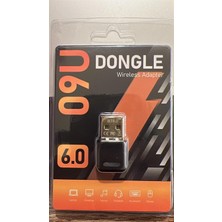 Store Bluetooth 6.0 USB Adaptör, Mini Dongle Bluetooth Alıcı, Pc Laptop Notebook Için Kablosuz Bluetooth Çevirici, Windows 10/11 Tak Çalıştır USB Bluetooth Dongle