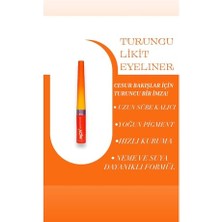 Defne Store Turuncu Likit Eyeliner 3.5 G