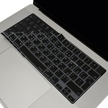 Defne Store MacBook Arapça Klavye Koruyucu, Siyah, Uk Ters L Enter, M1-M5 A2681 A3113 A3240 A3449 A2941 A3241 A2442 A2779 A2992 A2485 A2991