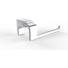 Store Kazien Kapaksız Tuvalet Banyo Peçetelik ve Kağıtlık (Paslanmaz Çelik Vezamak Materyal) (Krom)