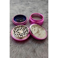 Store 63 Mm. Pembe Baharat Tütün Herbal Öğütücüsü Parçalayıcı RC85PM