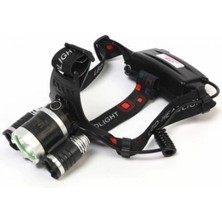 Pileli Store BR-5000 T6 5000 Lm 3xcree T6+2r5 LED Kafa Feneri