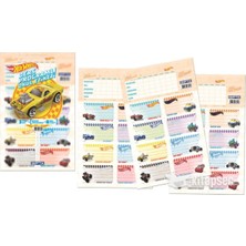 Store 54196 Okul Etiketi Hot Wheels Ders Programlı 5410