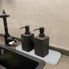 Store Tineke Silikon Yağdanlık Yağlık Standı Altlık,çok Amaçlı Organizer Sunumluk,sabunluk Altlığı 1 Adet Beyaz