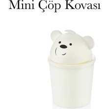 Store Masaüstü Çöp Kovası Mini Çöp Kutusu Tezgahüstü Qlux Bpa Içermez