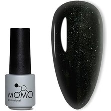 Defne Store Kalıcı Oje S016 Hafif Simli Siyah 4 ml