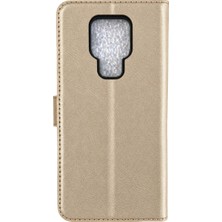 Store General Mobile GM20 Trend S Plus Kapaklı Telefon Kılıf - Gold