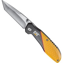 Store Erpillar CAT980047 Linerlock, Siyah ve Sarı Alüminyum Saplı, 3"