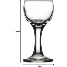 Store Paşabahçe Bıstro Dıgestıve Kadeh 60 cc 6'lı Hediyelik Kutu