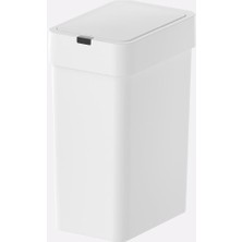 Store Hareket Sensörlü Çöp Kutusu Banyo Mutfak Çöp Kovası Kızılötesi Sensörlü Otomatik Kapanan Ofis Atık Kutusu Çok Amaçlı 12 Lt