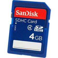 Defne Store 4 GB Sdhc Flash Bellek Kartı, Class 4, SDSDB-004G-B35