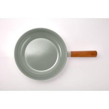 Store Fika Alüminyum Döküm Wok Tava 26CM Gri