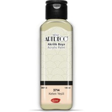 Store Artdeco Akrilik Boya Keten Yeşili 3714, 140 ml