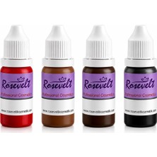 Store Kalıcı Makyaj Eğitim Boyası Kırmızı (4luset)
