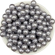 Store Benim Marifetlerim - Gümüş Delikli Inci Boncuk 10 Gram 8 mm