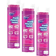 Store Pratik Paspas Çift Sıkmalı Yedek (3 Paketi)