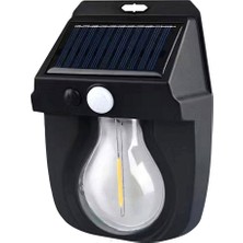 Store OR-118 Hareket Sensörlü Su Geçirmez Solar Bahçe Aydınlatma Duvar Lambası