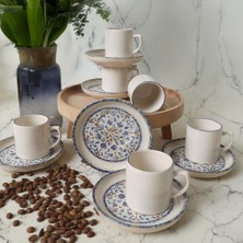 Store Sapphire Nordic Kahve Takımı 12 Parça 6 Kişilik 22743-44