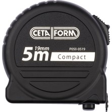 Store P05B-0519 Siyah Kasa 5 M x 19 mm Compact Şerit Metre