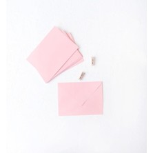 Store Açık Pembe Standart Zarf, 13X18 cm 25 Adet