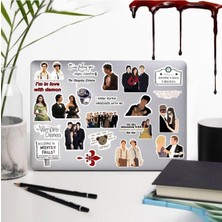 Store The Vampire Diaries Laptop Notebook Telefon Kılıfı Sticker Paketi