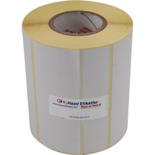 Store Eko Termal Etiket 20MM x 40MM Ruloda 4000 Adet Yan Yana 5 Li