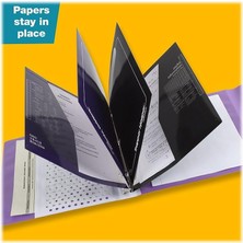 Store Trapper Keeper Bağlayıcı, Retro Tasarım, 2 Inç Dosya ve Ekstra Çanta, Metal Halkalar ve Yaylı Klips, Güvenli Saklama, Palmiyeler, Okul Malzemeleri (260038FDE1-ECM)
