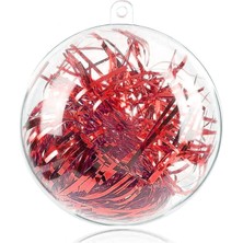 Store 20 Adet 80 mm Süs Topları Noel Dekorasyon Topları, Şeffaf Plastik Doldurulabilir Süs Topu, Noel Için Kendin Yap Şeffaf Plastik Toplar, Yeni Yıl Hediyesi, Düğün Ev Dekoru (7,8 Cm)