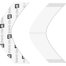 Defne Store No-Shine Protez Saç Bandı Oval (Parlama Yapmaz) "a" (2,0 cm x 7.5 Cm), 36 Adet