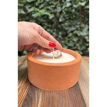 Store Candle Krem Rengi Ip Fitil Etiketi 100 Adet