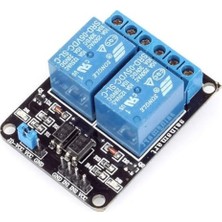 Defne Store Arduino ile Uyumlu Pıc Arm 2 Kanal Röle Modül Dc, 12V