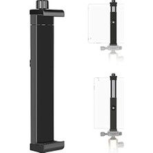 Defne Store Adaptör; iPad Tablet Tripod Mount Tutucu 6.3-9.25 Inç/16-23.5 Santimetre Ayarlanabilir Kelepçe iPad Mini iPad 2/3/4, iPad Air/air2, iPad Pro Microsoft Surface Samsung Tab 7.0 Serisi Için