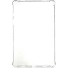 Defne Store Galaxy Tab A7 10.4 T500 2020 Uyumlu Nitro Anti Shock Silikon Şeffaf Tablet Kılıfı