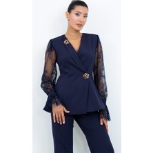 Dorne Moda Geniş Paça Takım