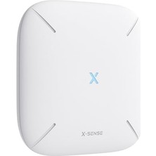 Defne Store Akıllı Ev Baz Istasyonu SBS50,50 Adede Kadar Cihazla Uyumlu (Duman, Isı, Karbonmonoksit, Su Basma Dedektörleri, Nem Takip Cihazı), 2,4 Ghz Wi-Fi, 100 Db Alarm