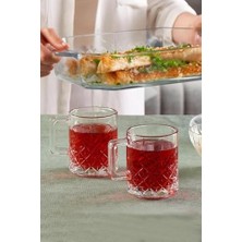Defne Store Bardak, Timeless 2'li Kulplu Fincan 250 cc TXBFDBFDF05574