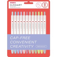 Store Zebra Clıckart Market Pen Pl 12 Lı Set