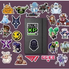 Store Lol Sticker Paketi/bullet Journal Defter Çıkartma Ajanda Laptop Etiket