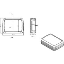 Store Elektronik Proje Kutusu (Ölçüleri: 115X83X32MM) - Siyah