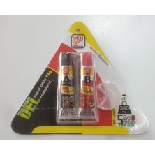 Defne Store 14 G Ikiz Tüplü Yapıştırıcı; Metal, Taş, Fayans, Plastik ve Seramik Yüzeyler Için