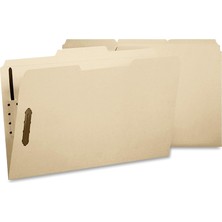 Store Kilit Dosya Klasör, 2 Vida, Güçlendirilmiş 1/3-Cut Tab, Letter Size, Manila, Paket Başı 12 (11537)