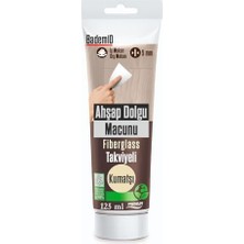 Defne Store Masa Dolgu Çatlak Çizik Giderici Kullanım Hazır Ahşap 125 ml Parke Tamir Macunu Kumtaşı Renk Mobilya