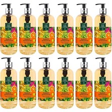 Defne Store Bodrum Mandalinası Doğal Zeytinyağlı Sıvı Sabun 500 ml x 12