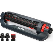 Store 94112 3 Yollu Turbo Salınımlı Fıskiye, Büyük Bahçe ve Çim Için, Hızlı Bağlantı Başlangıç Seti, 4.499 Metrekareye Kadar Kaplar