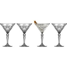 Defne Store Melodia Kristal Kokteyl Bardağı 4 Adet 21 cl